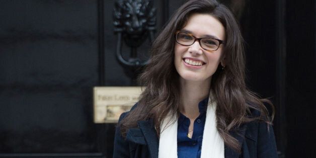 Model Rosie Nelson delivers a 100K signature petition to Downing Street signed by more than 113,000 people who want to see young people protected from being pressurised into becoming dangerously thin to meet industry requirements, ahead of a Parliamentary inquiry by the APPG into the fashion industry.