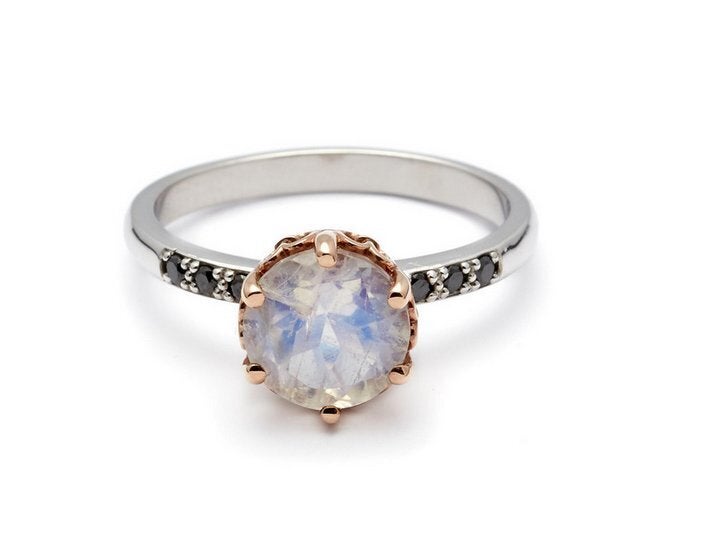 Anna Sheffield Hazeline Solitaire Ring