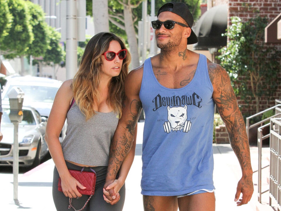 Kelly Brook and David McIntosh