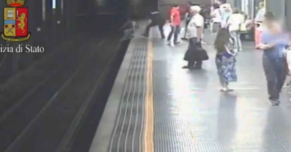 Police Save Woman From Suicide Attempt On Milan Metro CCTV | HuffPost ...