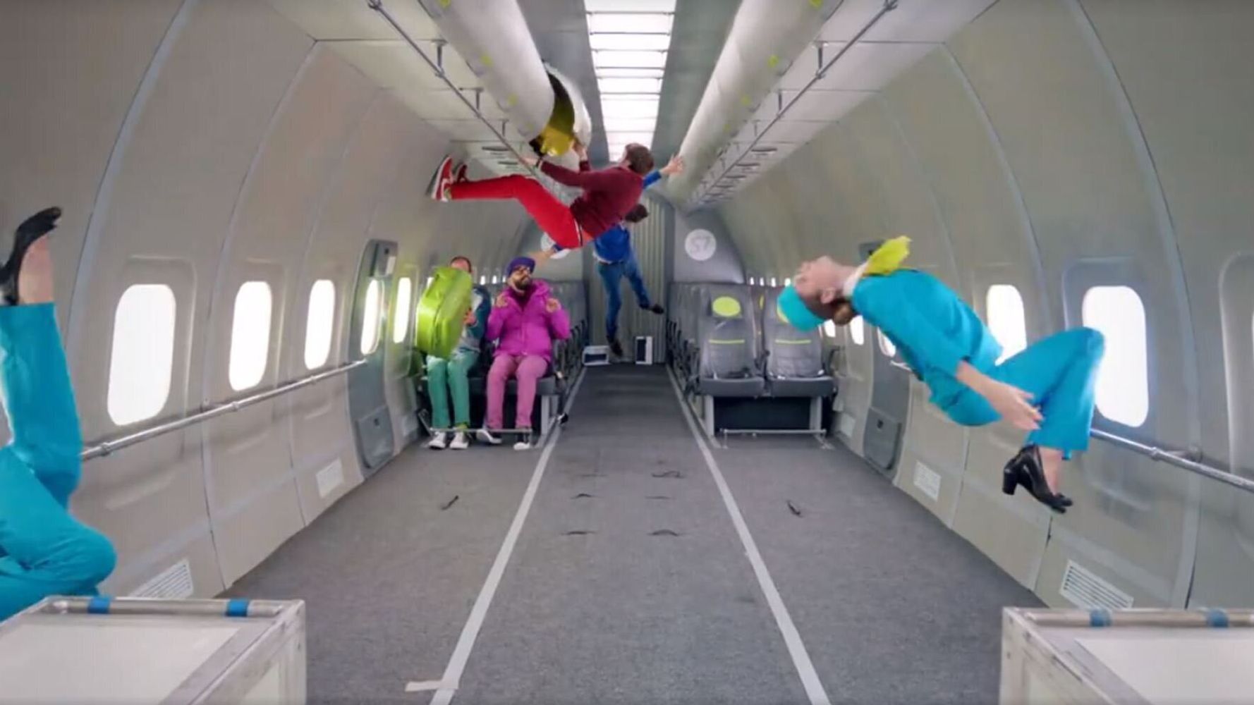 Ok go upside down inside out как снимали