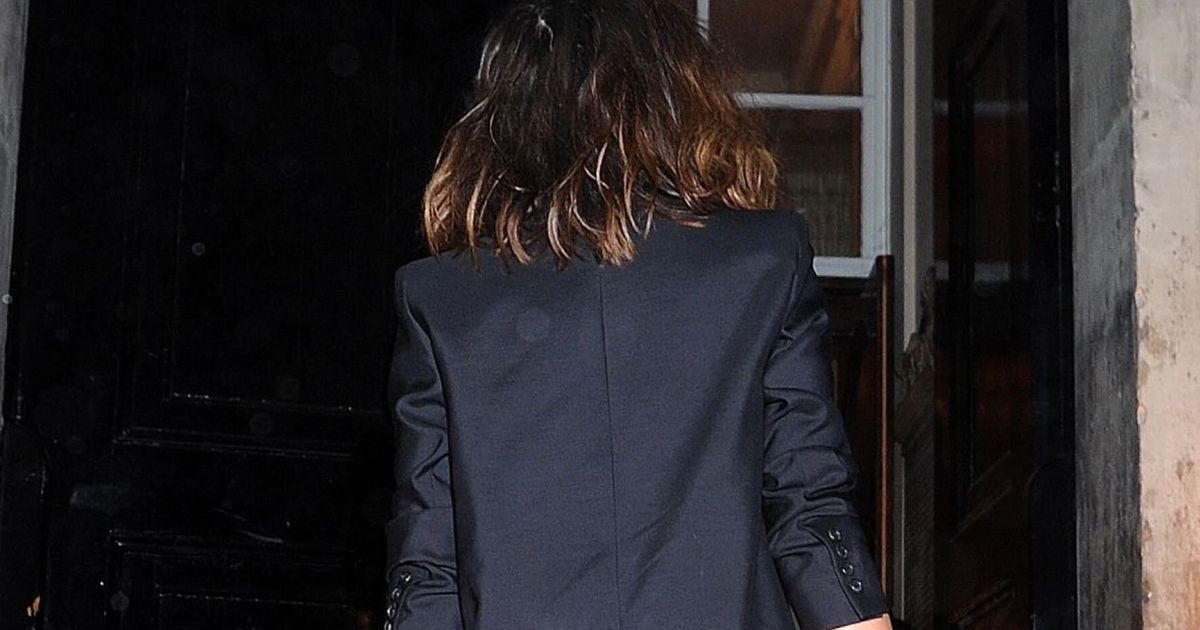 Myleene Klass Flashes Her Bum After Attending Cosmo Awards In Her PJs ...