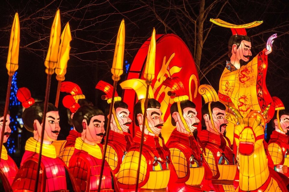 Preview Of London's Chinese Lantern Festival