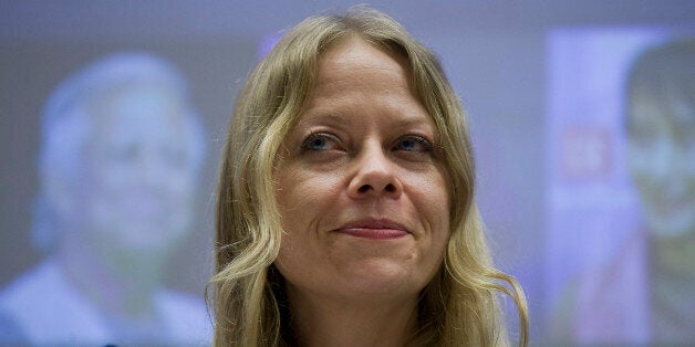 British Green Party member and candidate for Mayor of London, Sian Berry speaks during the 'London Tomorrow: Shaping Future Cities' event in London on January 28, 2016. Elections for the next mayor of London are set to be held in May to decide who should follow current Conservative Mayor Boris Johnson, one of Britain's best-known politicians, into City Hall. While the mayor of London has fewer powers than in comparable world cities such as New York, it is a high-profile job which usually attrac