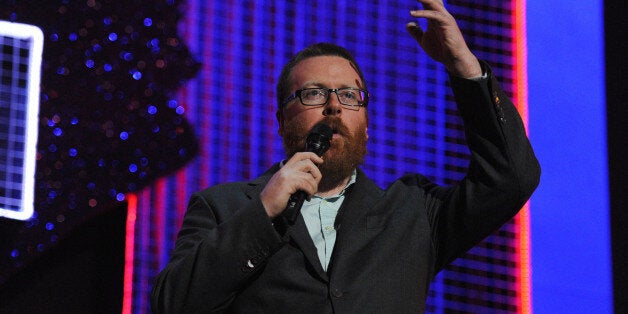 LONDON, ENGLAND - MARCH 06: Frankie Boyle performs onstage for 'Give It Up For Comic Relief' at Wembley Arena on March 6, 2013 in London, England. (Photo by Dave J Hogan/Getty Images)