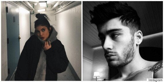 Kylie Jenner And Zayn Malik Dye Hair Pink To Celebrate Valentines Day Huffpost Uk Style 