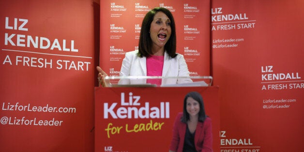 LONDON, ENGLAND - AUGUST 18: Labour party leadership candidate Liz Kendall speaks to party supporters on August 18, 2015 in London, England. Ms Kendall who is running for the position of the leader of the Labour party, answered questions today from party supporters after speaking on the future of her party. (Photo by Dan Kitwood/Getty Images)