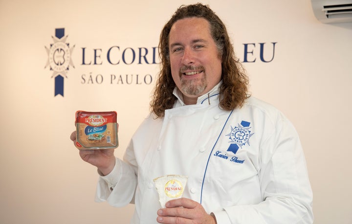 O mestre queijeiro francês Xavier Thuret.