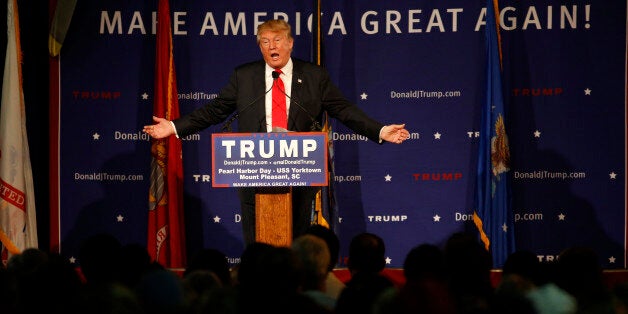 Republican presidential candidate, businessman Donald Trump