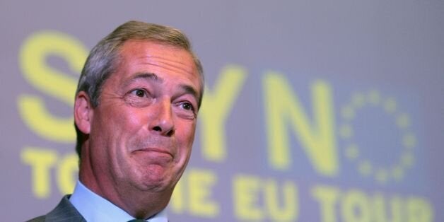 Ukip leader Nigel Farage, who is heavily involved with the GO Movement