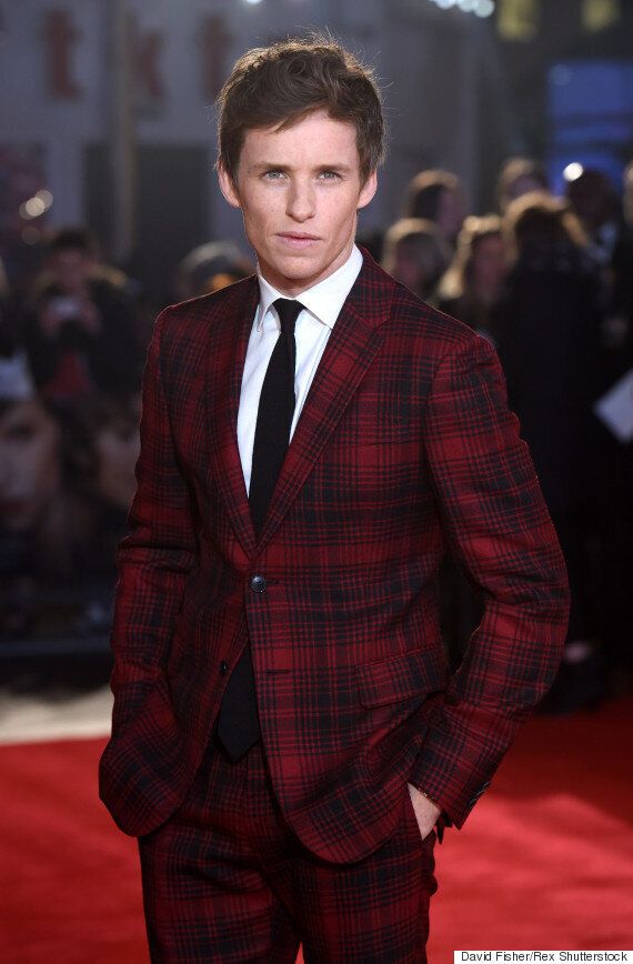 Eddie Redmayne Attends 'The Danish Girl' Premiere In Eye-Catching ...