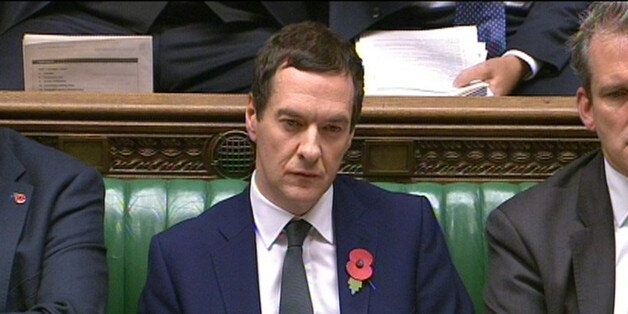 Chancellor of the Exchequer George Osborne in the Main Chamber, House of Commons, London during Treasury Questions after the House of Lords blocked Government plans to cut tax credits last night.