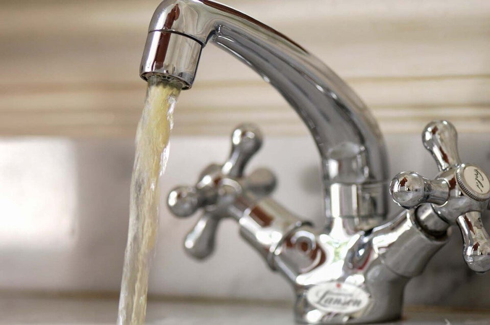 Taps that dispense champagne installed in his house