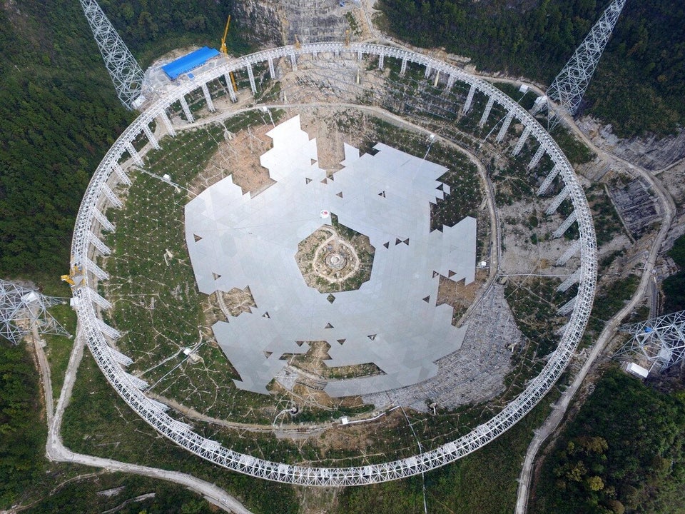 World's Largest Radio Telescope Under Construction