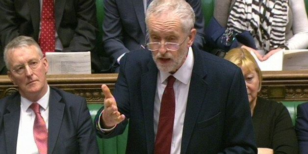 Labour Party leader Jeremy Corbyn asks an Urgent Question in the House of Commons, London on UK relationship with EU.