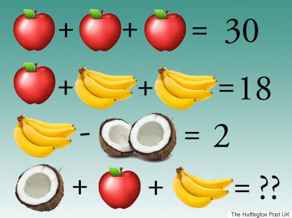 Simple Algebra Fruit Puzzle Divides Facebook Users | HuffPost UK