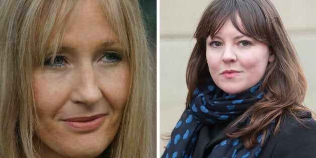 JK Rowling and Glasgow East MP Natalie McGarry