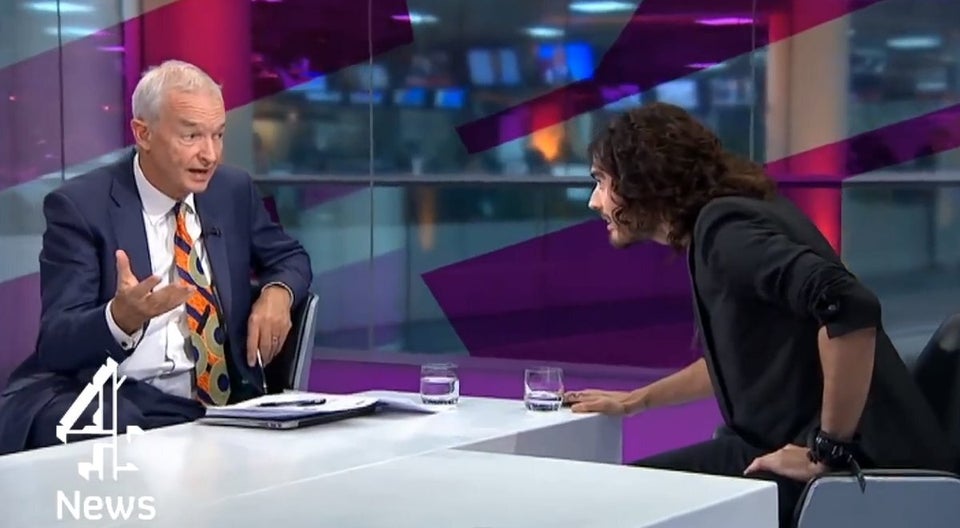 Russell Brand Speaks To Jon Snow