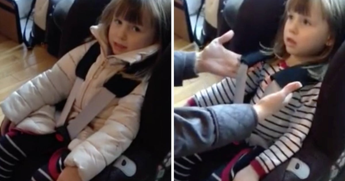 Danger Of Children Wearing Thick Winter Coats In Car Seats Shown In ...