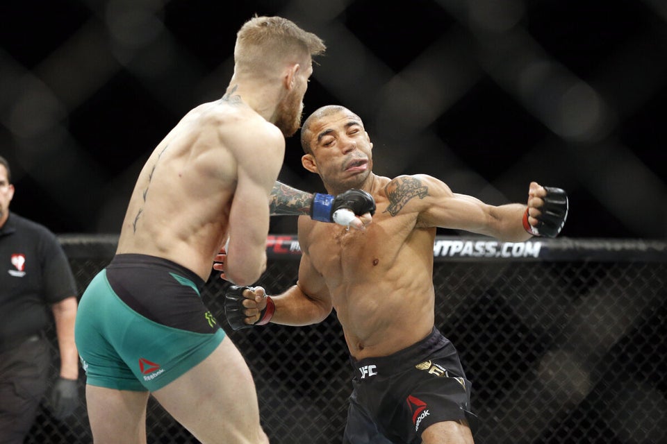 APTOPIX UFC 194 Mixed Martial Arts