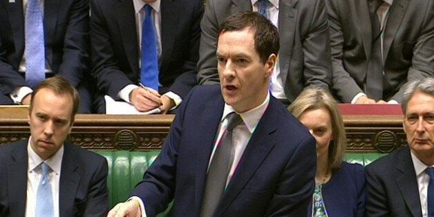 Chancellor of the Exchequer George Osborne speaks during Prime Minister's Questions in the House of Commons, London.