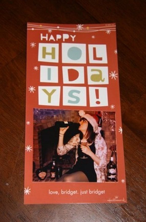 Single Woman's Annual Christmas Cards Are The Funniest Thing You'll See