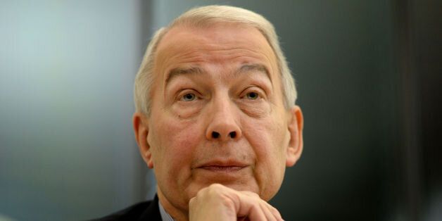 Labour MP Frank Field speaks at the All-Party Parliamentary Inquiry into Hunger in the UK in the House of Commons, London which launches a blueprint to eliminate hunger in Britain by 2020.