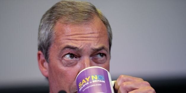 UKIP leader Nigel Farage