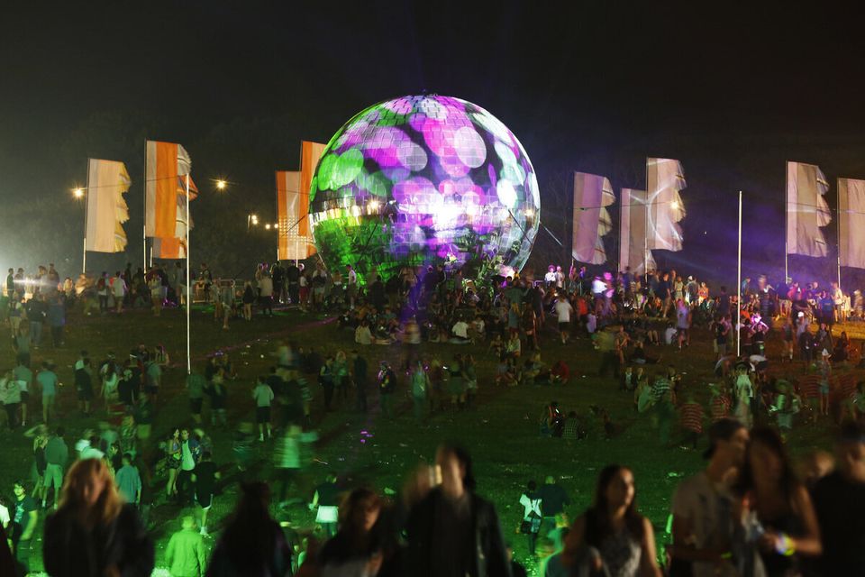 The world's biggest disco ball 