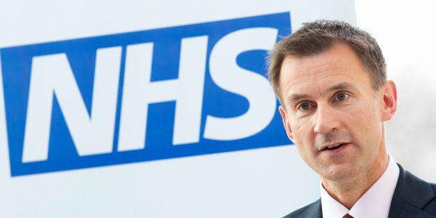 mbargoed to 0001 Sunday September 13File photo dated 05/07/13 of Health Secretary Jeremy Hunt who will announce today that NHS patients with suspected cancer will be diagnosed faster under new measures for treating the disease.