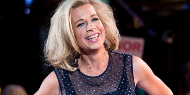 BOREHAMWOOD, ENGLAND - FEBRUARY 06: Katie Hopkins is evicted from the Big Brother house at Elstree Studios on February 6, 2015 in Borehamwood, England. (Photo by Ian Gavan/Getty Images)