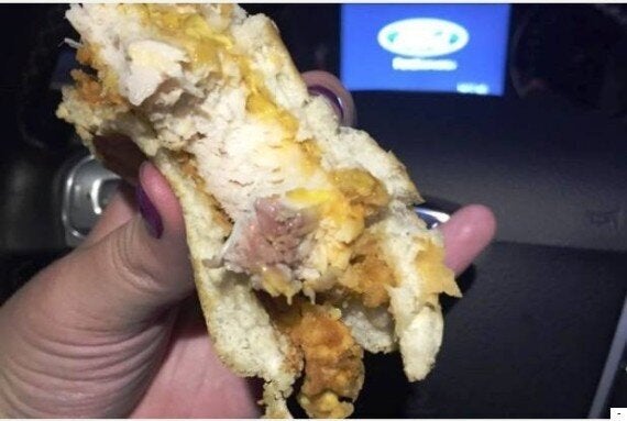 Expectant Mother Who Is Eight Months Pregnant Criticises KFC For Serving 'Raw Meat' In Burger | HuffPost UK Parents Expectant Mother Who Is Eight Months Pregnant Criticises KFC For Serving 'Raw Meat' In Burger | HuffPost UK Parents