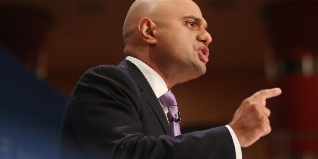 Sajid Javid MP during the Conservative Party Conference 2014, at The ICC Birmingham'.