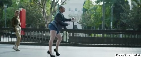 Most Complained About Ads Of 15 See Moneysupermarket S Man Dancing In Heels And Hot Pants Top List Huffpost Uk News