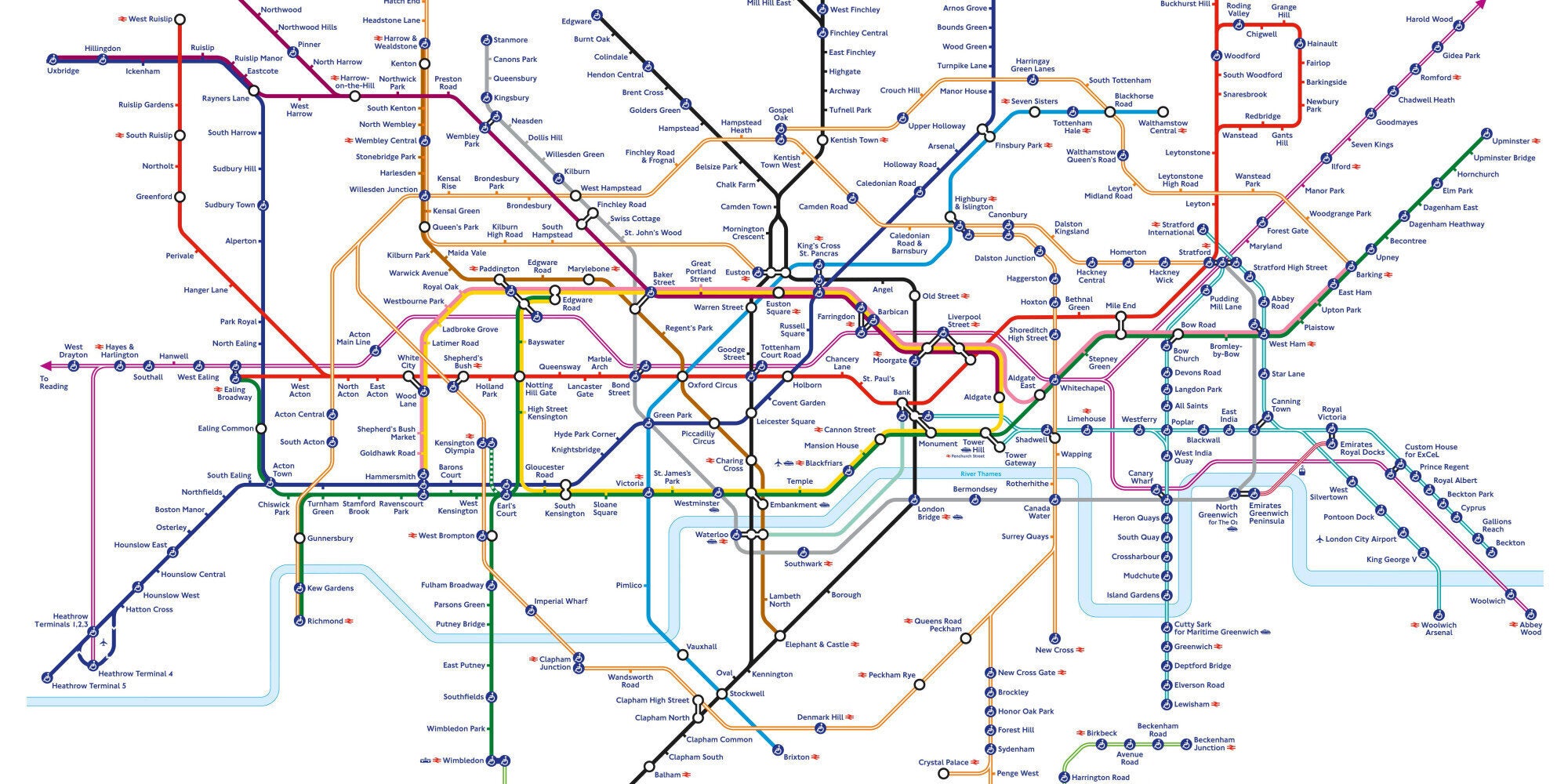 Elizabeth Line London Tube Map Shows How Capital s Underground Will Elizabeth Line London Tube Map Shows How Capital s Underground Will