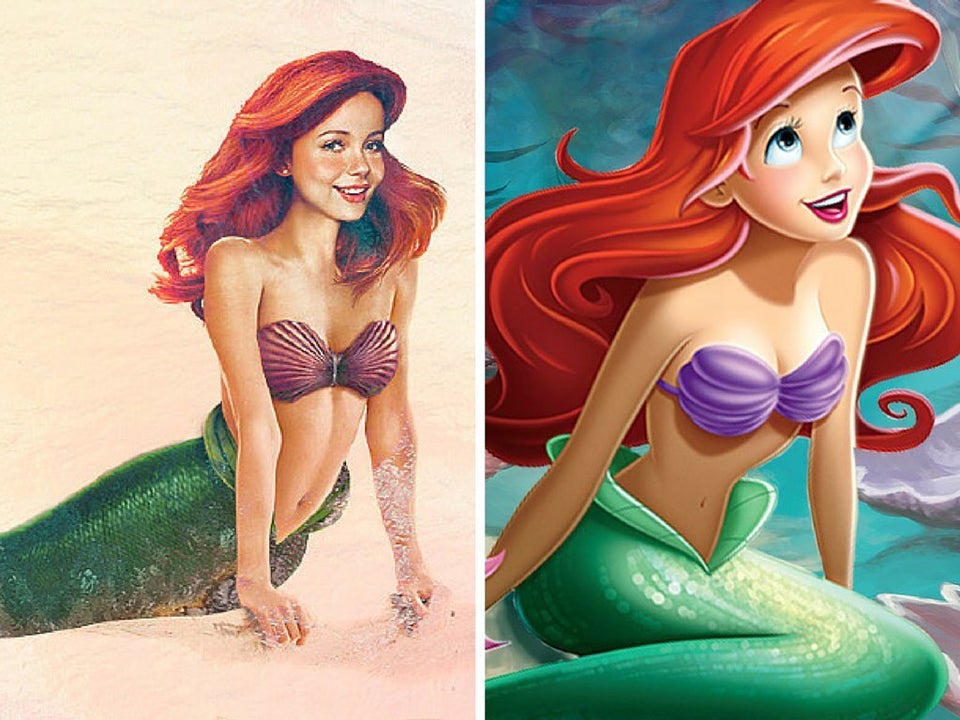 Disney Princesses Reimagined with Stylish Lingerie