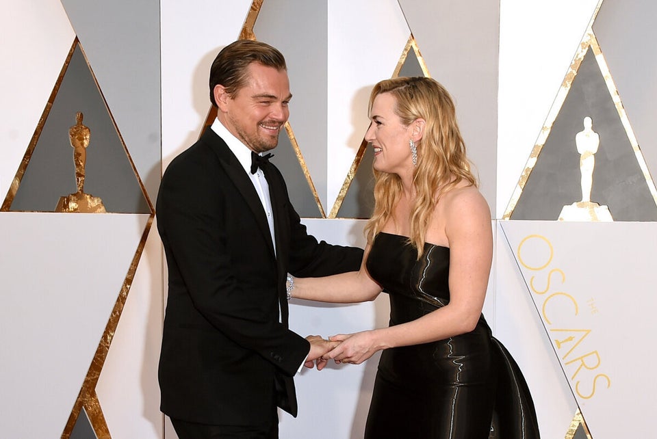 Leonardo DiCaprio and Kate Winslet