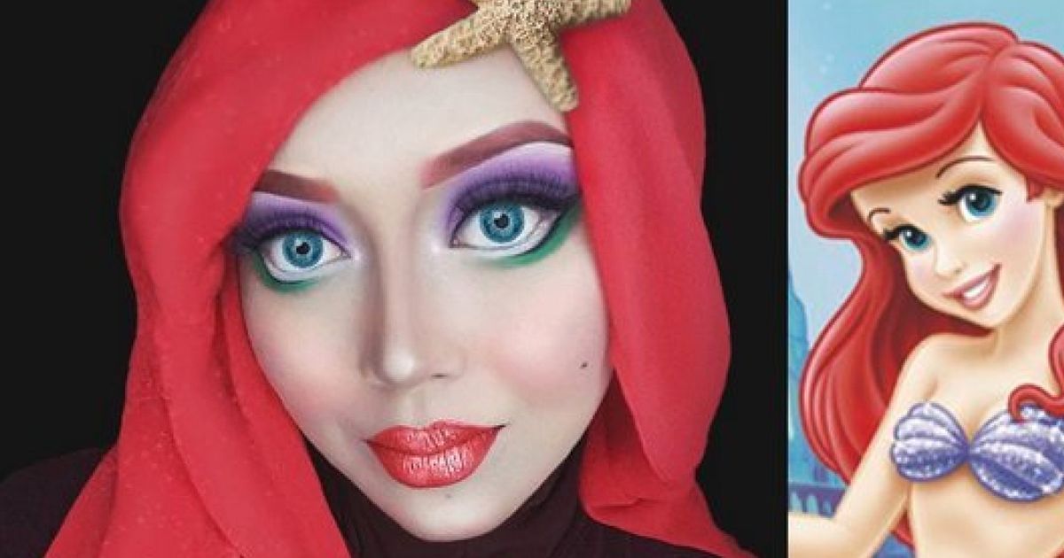 Artist Transforms Herself Into Disney Characters Using Makeup And Her