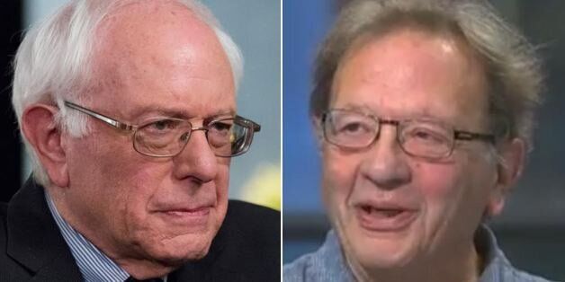 US presidential hopeful Bernie Sanders, left, and his brother Larry