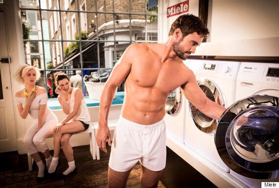 Thom Evans Strips To His Boxers To Recreate Levi's Jeans' Iconic 80's TV Ad  (PICS) | HuffPost UK Entertainment