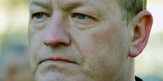 Simon Danczuk MP speaks during a gathering at Old Palace Yard in Westminster, organised by the WhiteFlowers Campaign Group, to lay white flowers in commemoration of victims and survivors of child abuse.