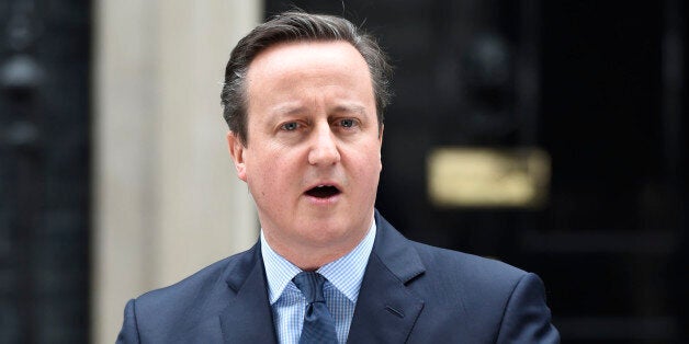 Prime Minister David Cameron makes a statement announcing the date of the EU referendum outside 10 Downing Street in London after a Cabinet meeting to discuss his newly-secured reform deal.