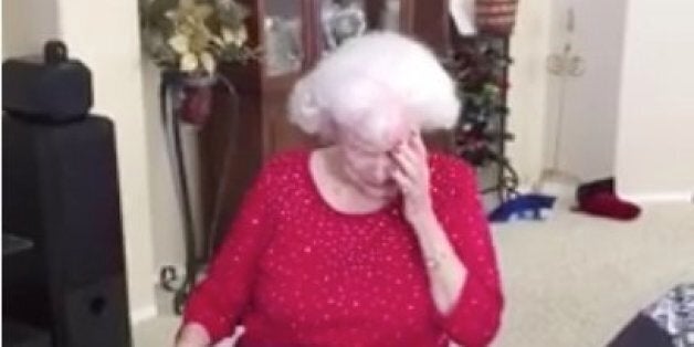 Grandma Receives Pillow Made From Late Husband S Shirt In Tear Jerking Video Huffpost Uk Life