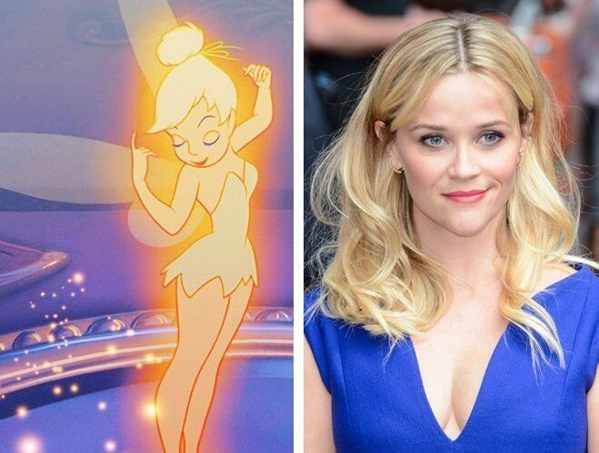 Reese Witherspoon as Tinker Bell in "Tink"