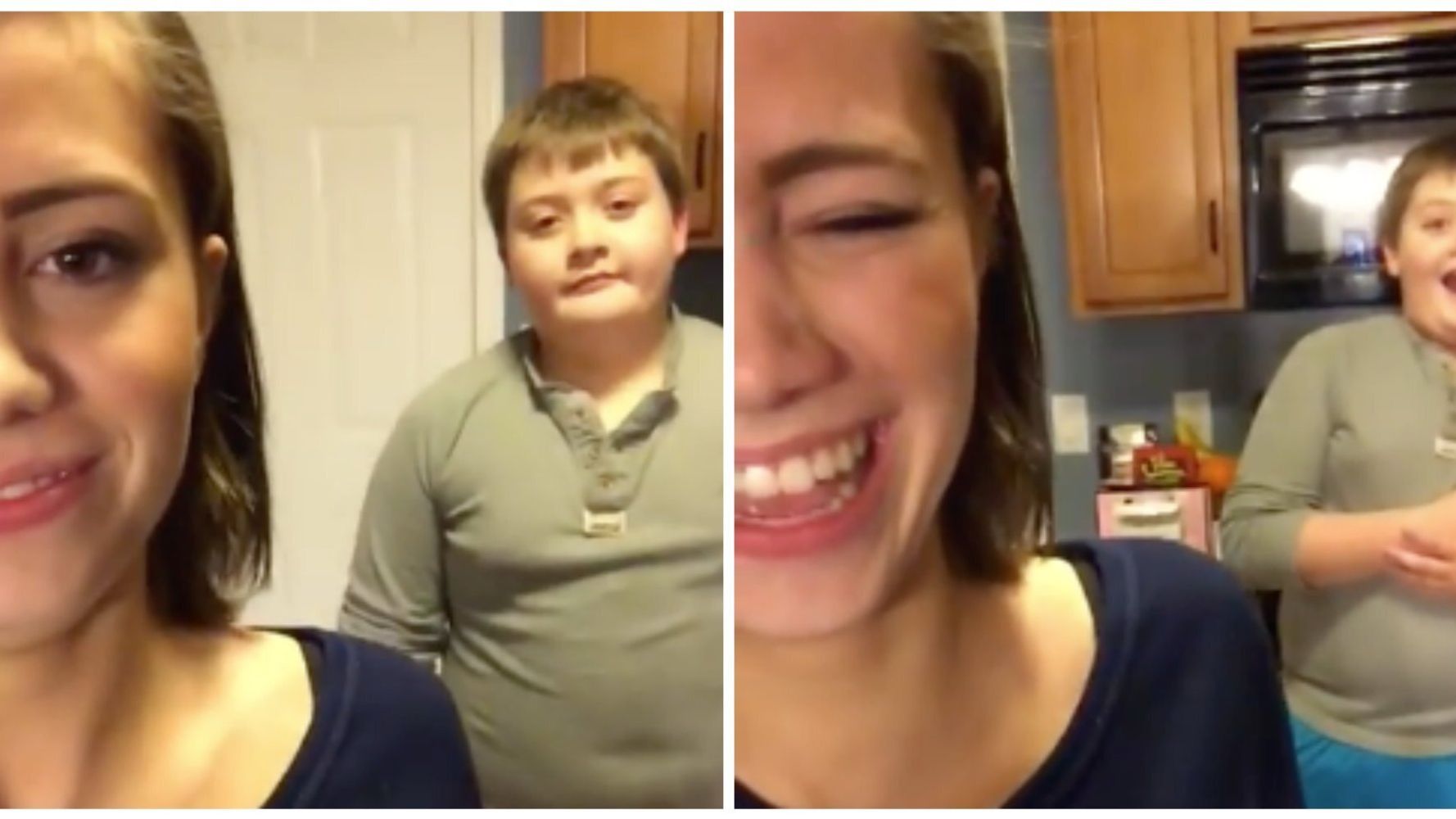 Sister Shocks Younger Brother In A Rather Unsettling Way.
