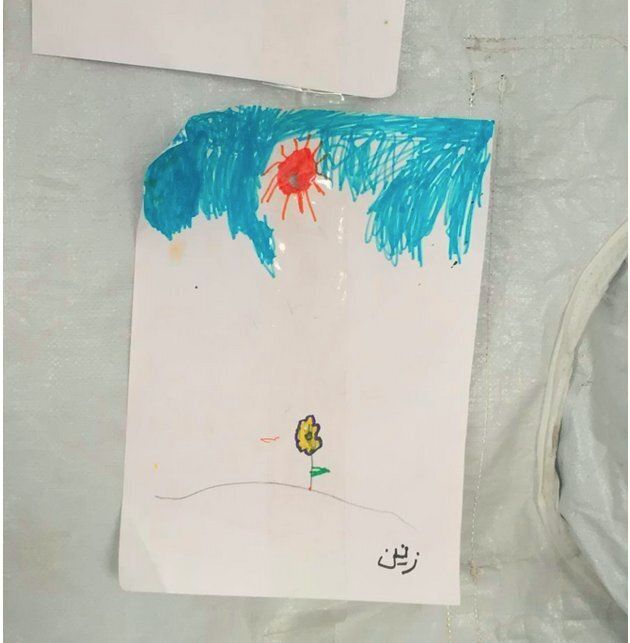 “A girl drew this small yellow flower and said she didn’t want to feel alone inside.”