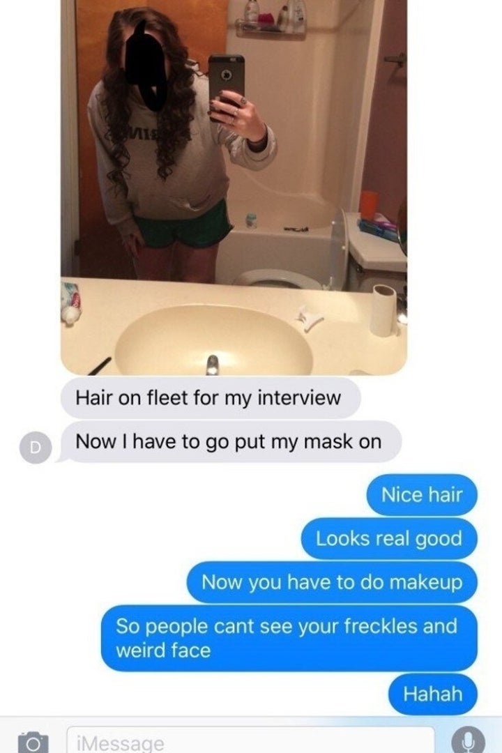 Girl Mistakenly Sends Very Saucy Selfie To Her Parents In Group Chat Huffpost Uk Comedy