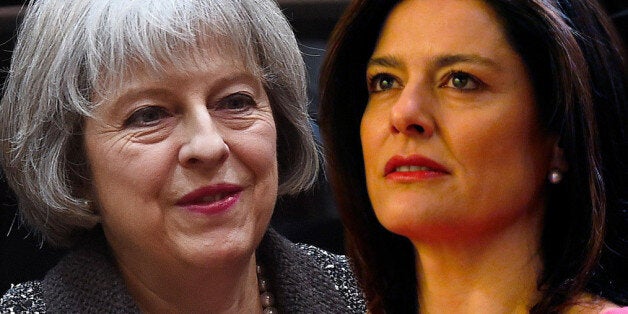 Miriam Gonzalez Durantez and Theresa May