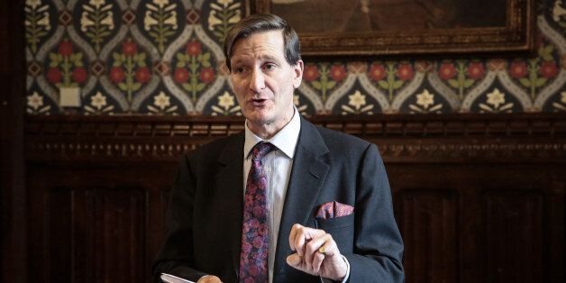 Dominic Grieve QC MP at the launch of the follow-up report by the Low Commission in the Jubilee Room in the Palace of Westminster in London organised by Legal Action Group