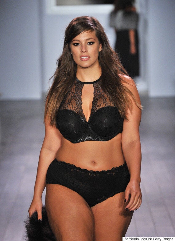 Plus-Size Model Ashley Graham Stuns On #NYFW Runway